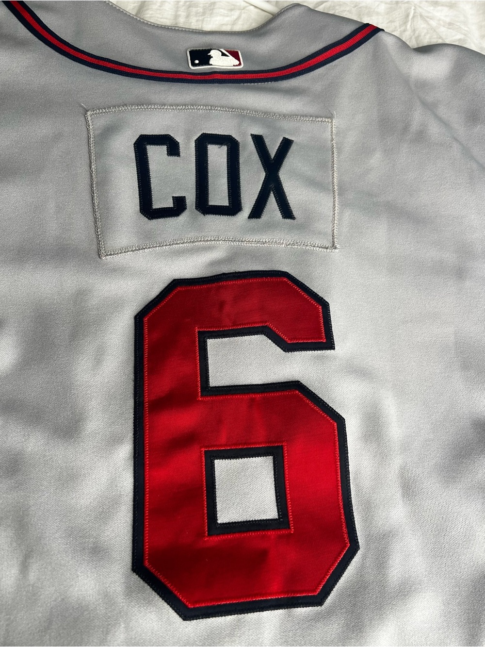 Rare Vintage Atlanta Braves Jersey, Bobby Cox, #6, Men’s 48 (adult xl) LIKE NEW